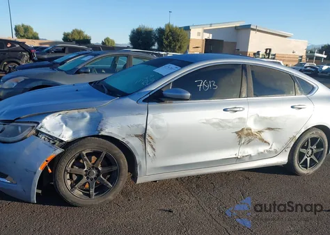 2015 Chrysler 200 Limited z USA, uszkodzony, nr VIN 1C3CCCAB0FN710604